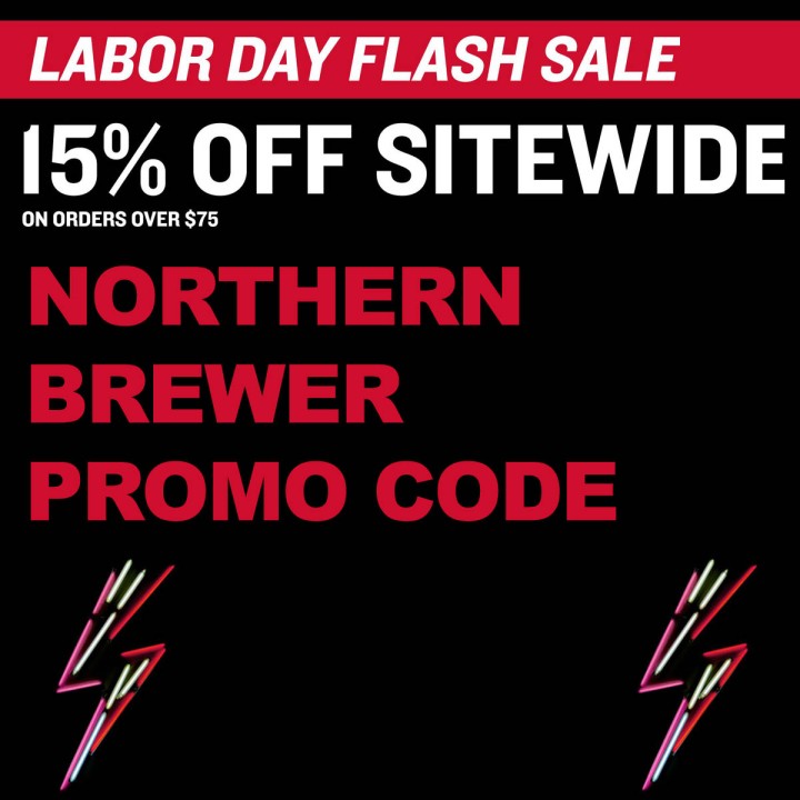 This Labor Day Save 15% At NorthernBrewer.com