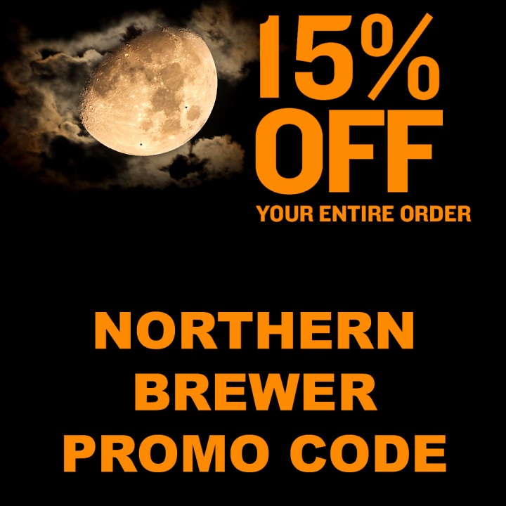 NorthernBrewer.com Promo Code for 15 Percent off Site Wide this Halloween