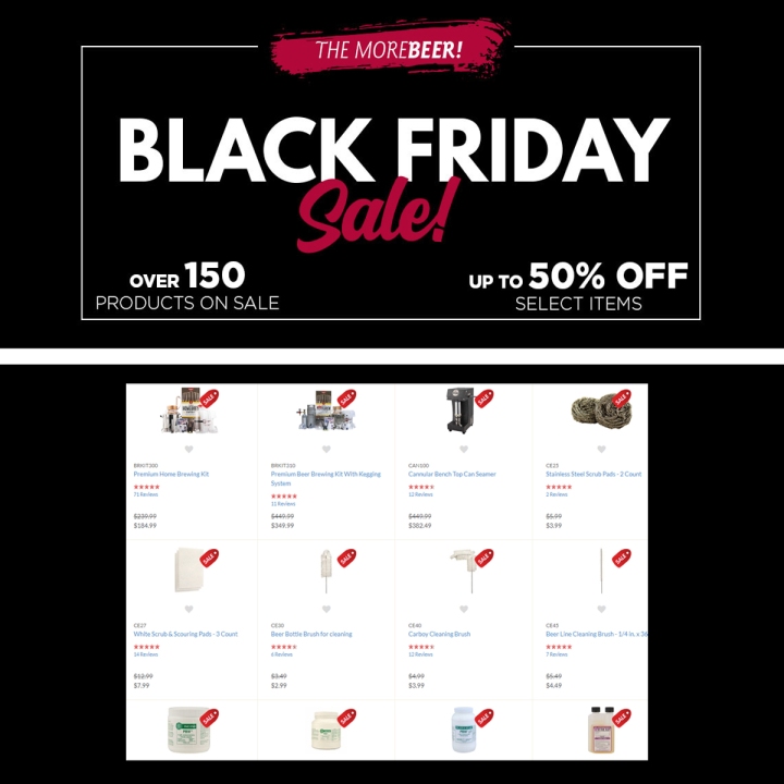 Save Up To 50% With This More Beer Black Friday Promo Code